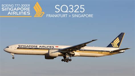 singapore airlines frankfurt to singapore